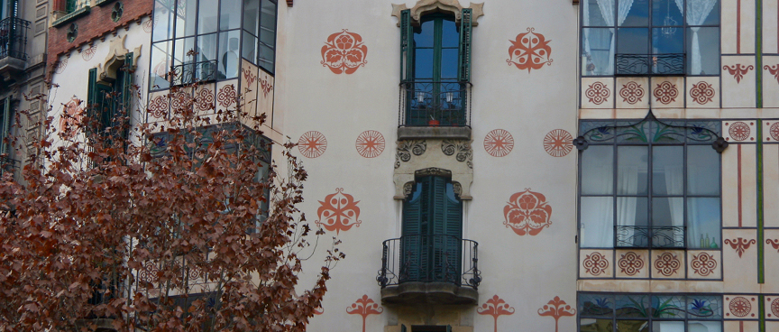 Casa Boffil in the Eixample area of Barcelona