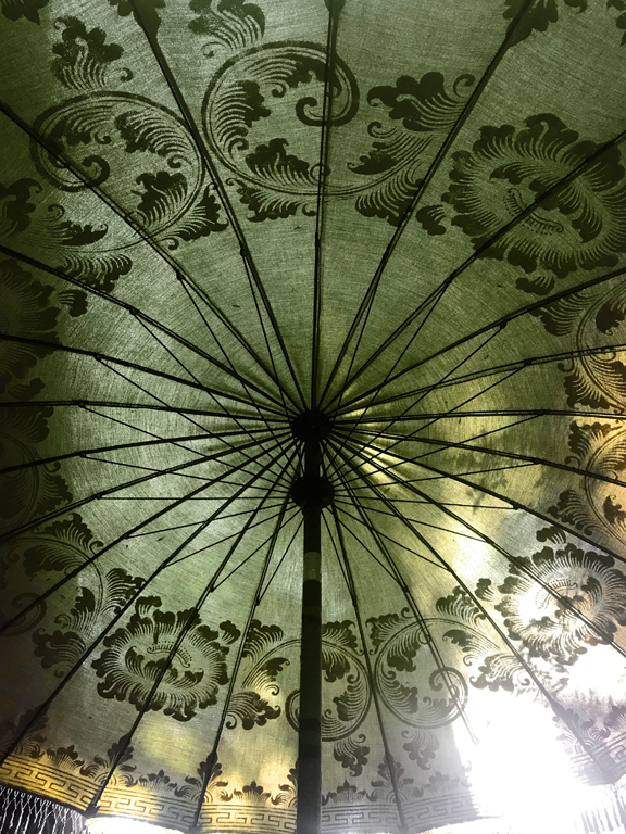 The Asian Garden, custom made umbrella